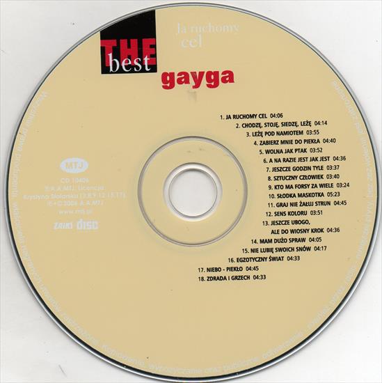 2006 - Ja ruchomy cel - The Best Gayga - Płyta.jpg