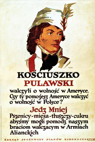 Plakaty i sztychy - Amerykański plakat nawołujący do pomocy Polsce - 1917.jpg